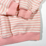 Vintage 80's Striped Pink Crewneck Sweatshirt