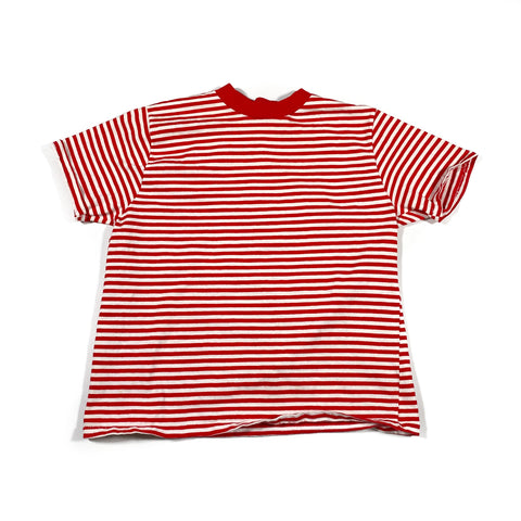 Vintage 70's Red and White Striped T-Shirt