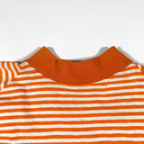 Vintage 70's Orange and White Striped T-Shirt
