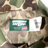 Vintage 80's SafTbak Duck Camo Shirt Jacket