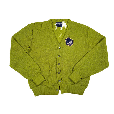 Vintage 60's Van Heusen Mohair Wool Deadstock Cardigan Sweater