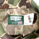 Vintage 80's SafTbak Duck Camo Shirt Jacket