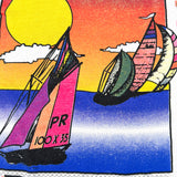 Vintage 90's Puerto Rico Sailboat Graphic Tourist T-Shirt