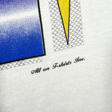 Vintage 90's Puerto Rico Sailboat Graphic Tourist T-Shirt