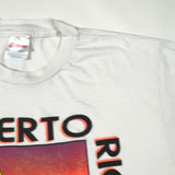 Vintage 90's Puerto Rico Sailboat Graphic Tourist T-Shirt