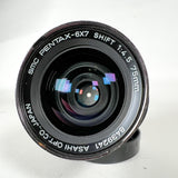Vintage 1979 SMC Pentax 6x7 Shift 75mm f/4.5 Camera Lens