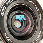 Vintage 1979 SMC Pentax 6x7 Shift 75mm f/4.5 Camera Lens