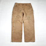 Modern Carhartt B11 BRN Distressed Carpenter Pants