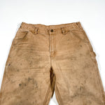 Modern Carhartt B11 BRN Distressed Carpenter Pants