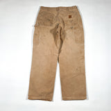 Modern Carhartt B11 BRN Distressed Carpenter Pants