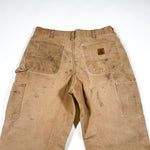 Modern Carhartt B11 BRN Distressed Carpenter Pants