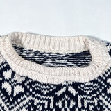 Vintage 90's Nordic Snowflake Knit Sweater