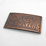 Vintage 80's Colt Revolvers “The World’s Right Arm” Belt Buckle