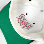Vintage 90's Peterbilt 379 Semi Truck Embroidered Snapback Hat