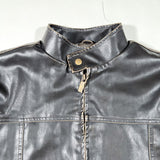 Vintage Y2K Arizona Faux Leather Moto Jacket
