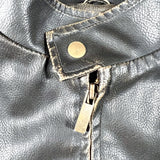Vintage Y2K Arizona Faux Leather Moto Jacket