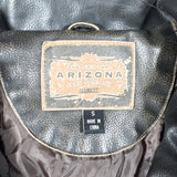 Vintage Y2K Arizona Faux Leather Moto Jacket