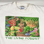 Vintage 90's Human-i-Tees Living Forest Animal T-Shirt