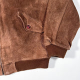 Vintage 80's Tobruk Suede Bomber Jacket