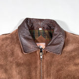 Vintage 80's Tobruk Suede Bomber Jacket