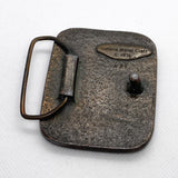 Vintage 1976 Indiana Metal Craft Bass Fishing Belt Buckle