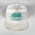 Vintage 80's Cricket Delivery Truck Graphic White Snapback Hat
