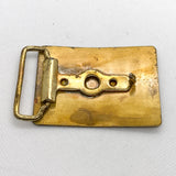 Vintage 80's AT&T Brass Belt Buckle