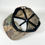 Vintage 90's West Virginia Mountaineers Camo Snapback Hat