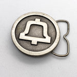 Vintage 80's Bell System Telephone Pioneers of America Belt Buckle