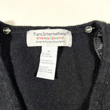 Vintage 90's Tiara International Santa Zip Cardigan Sweater