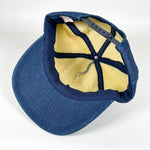 Vintage 1980s Zeiss West Germany Denim Snapback Hat