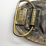 Vintage 1986 Linesman by The Great American Buckle Co Belt Buckle