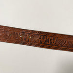 Vintage 80's Acapulco Tooled Leather Belt