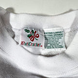 Vintage 90’s Skiing Bears Embroidered Holiday Crewneck Sweatshirt