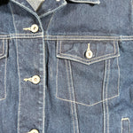 Vintage 90's Bill Blass Denim Trucker Jacket