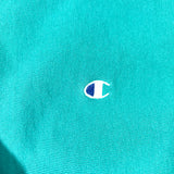 Vintage 90's Champion Green Reverse Weave Sweatshirt