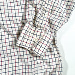 Vintage 90's Barbour Grid Pattern Button Up Shirt