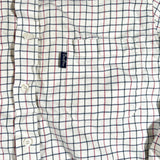 Vintage 90's Barbour Grid Pattern Button Up Shirt