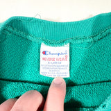 Vintage 90's Champion Green Reverse Weave Sweatshirt
