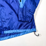 Vintage 80's The North Face Blue Nylon Windbreaker Jacket