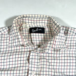 Vintage 90's Barbour Grid Pattern Button Up Shirt