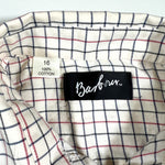 Vintage 90's Barbour Grid Pattern Button Up Shirt