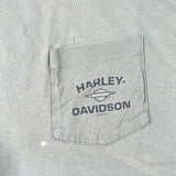 Vintage 2001 Harley-Davidson Crystal River Florida Pocket T-Shirt
