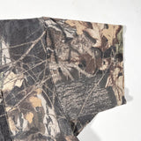 Vintage 90’s Jerzees Outdoors Faded Realtree Camo Pocket T-Shirt