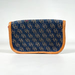 Vintage Y2K Dooney & Bourke DB Denim Wristlet Wallet