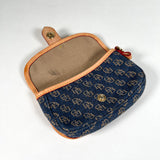 Vintage Y2K Dooney & Bourke DB Denim Wristlet Wallet