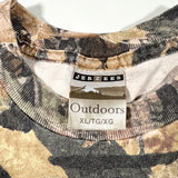 Vintage 90’s Jerzees Outdoors Mossy Oak Camo Pocket T-Shirt