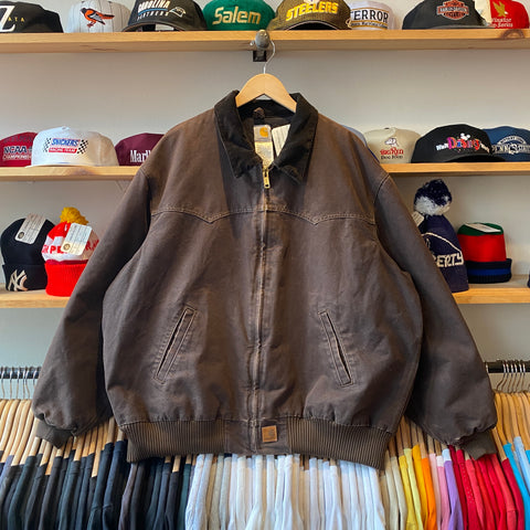 Modern 2010 Carhartt Sante Fe J14 DKB Brown Jacket