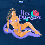 Vintage Y2K Pure Pleasure Strip Club Richmond VA T-Shirt