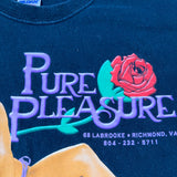 Vintage Y2K Pure Pleasure Strip Club Richmond VA T-Shirt